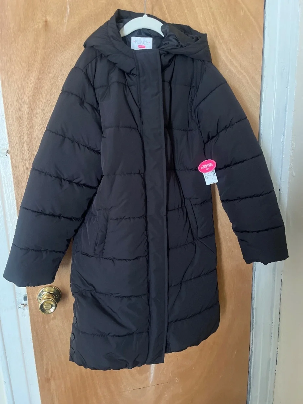 New black child coat